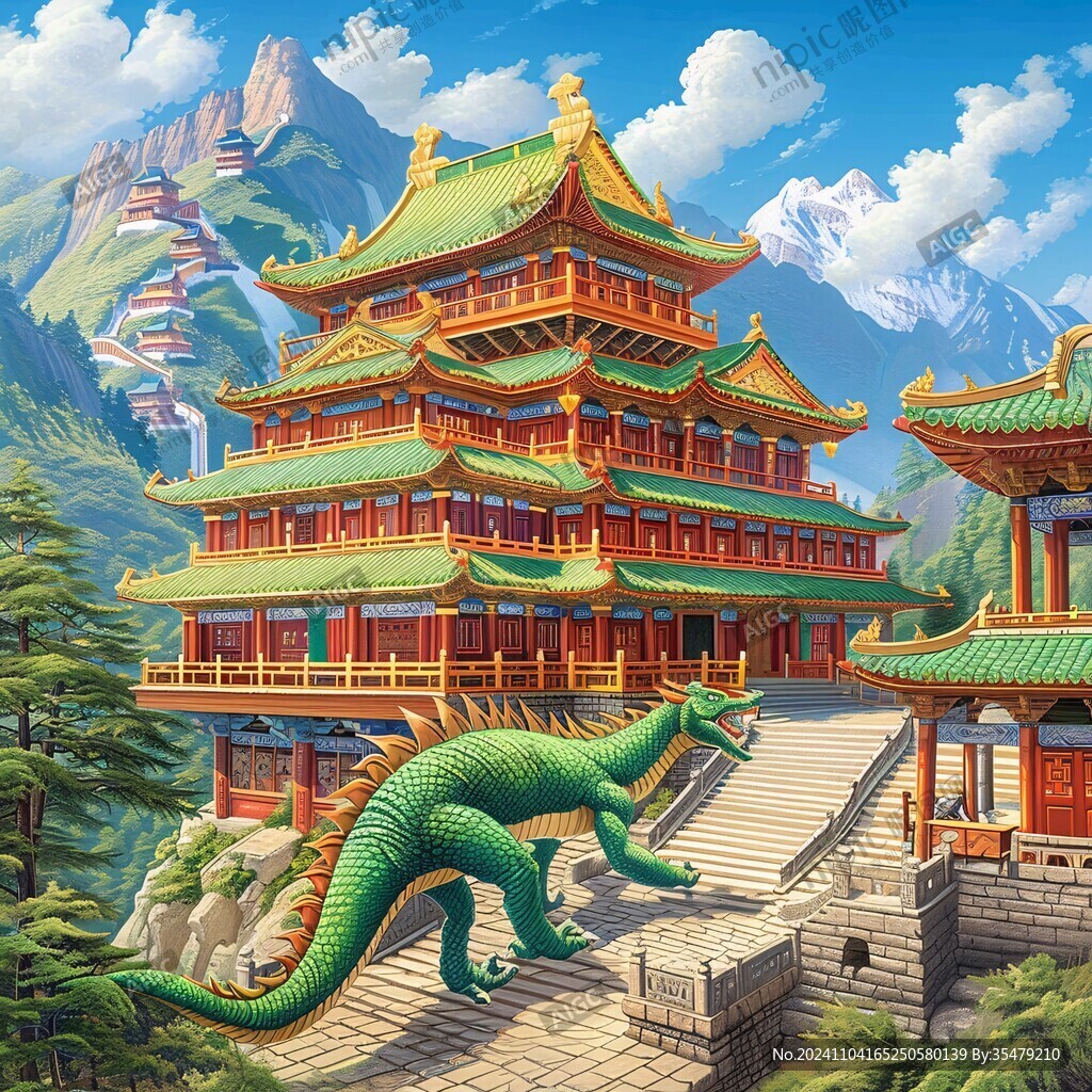 神武门插画