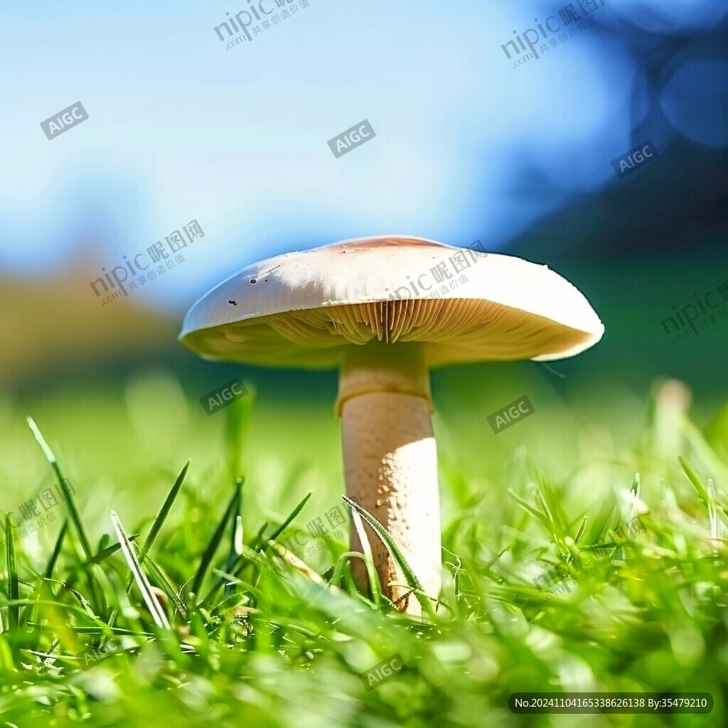 小蘑菇高清图