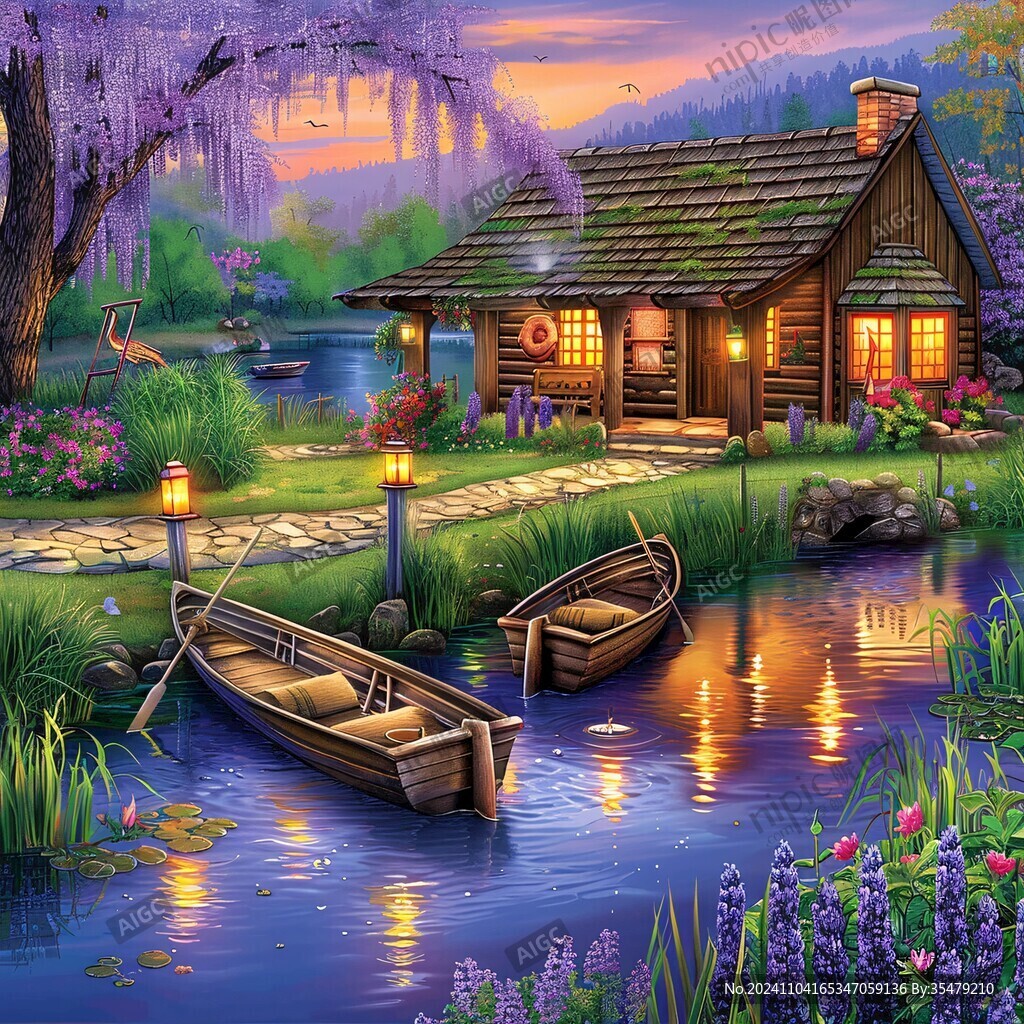 梦幻场景小屋