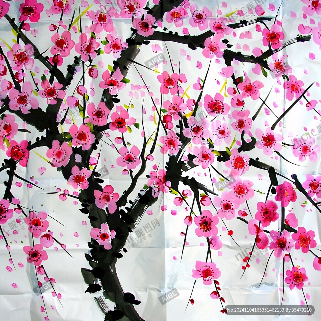 仿真梅花