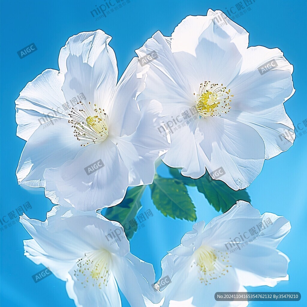 银莲花插画