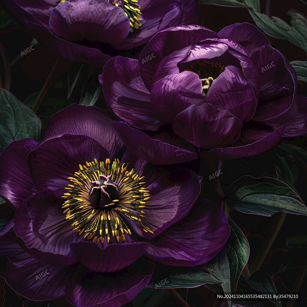 3d立体花卉油画