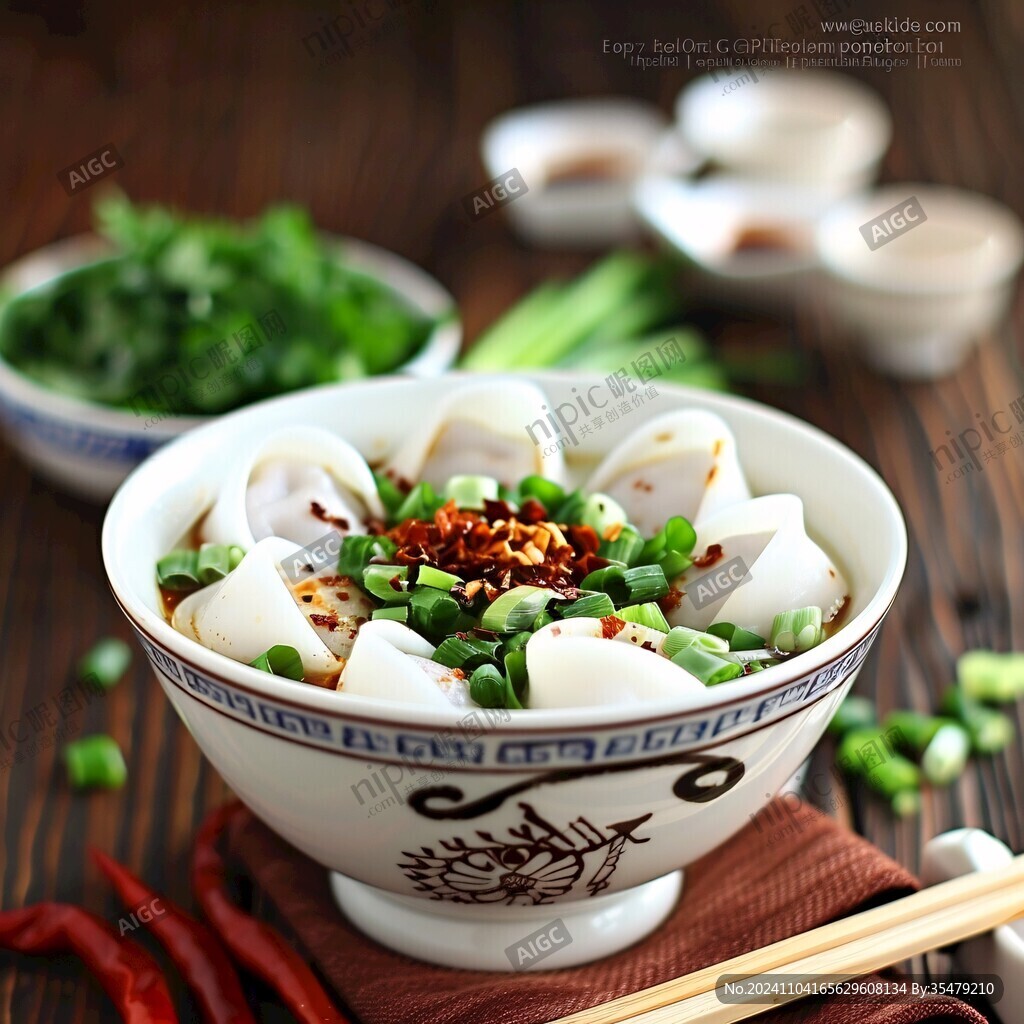 红油尖椒抄手