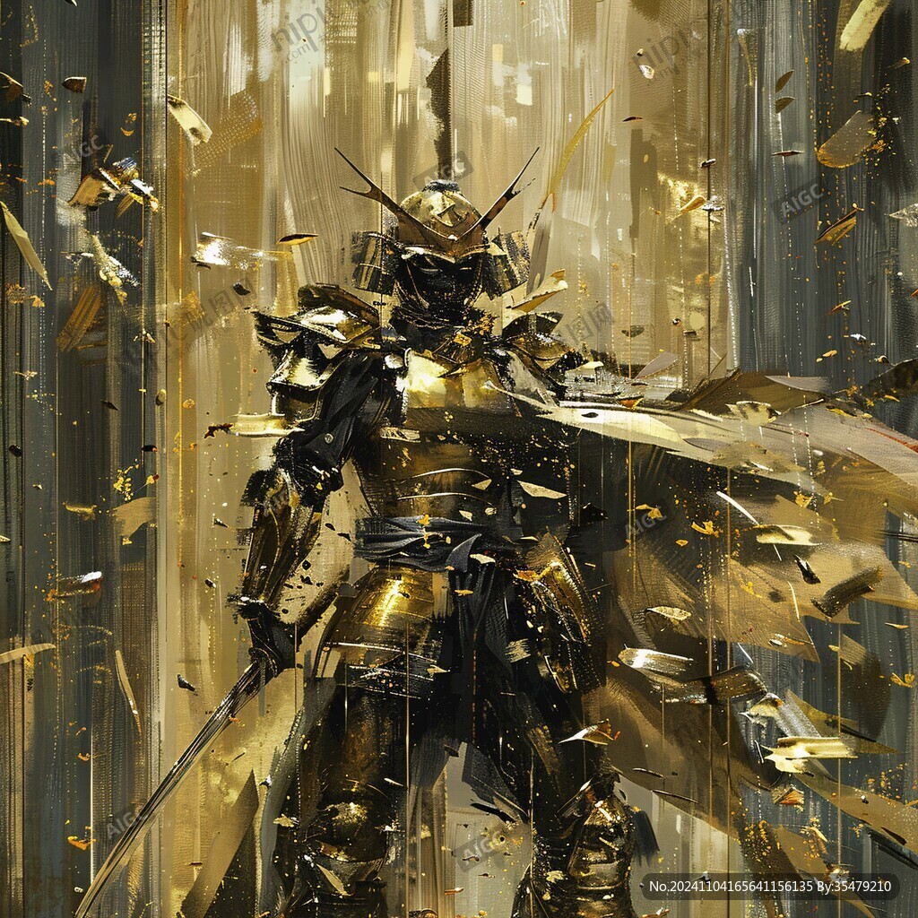黄金盔甲武士