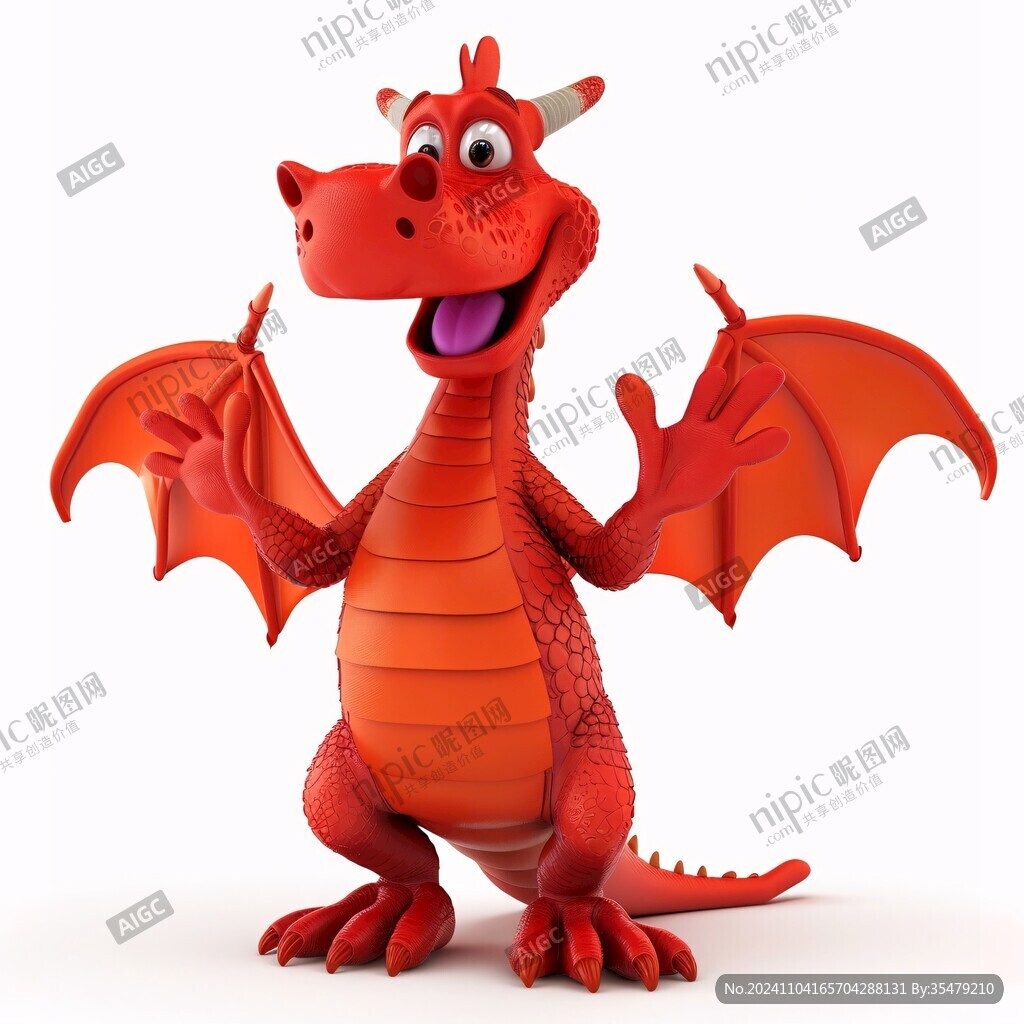 q版龙卡通龙造型
