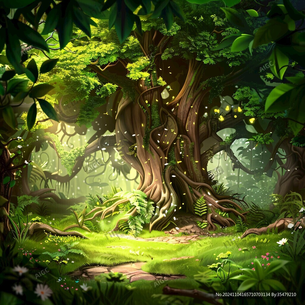 梦幻森林场景