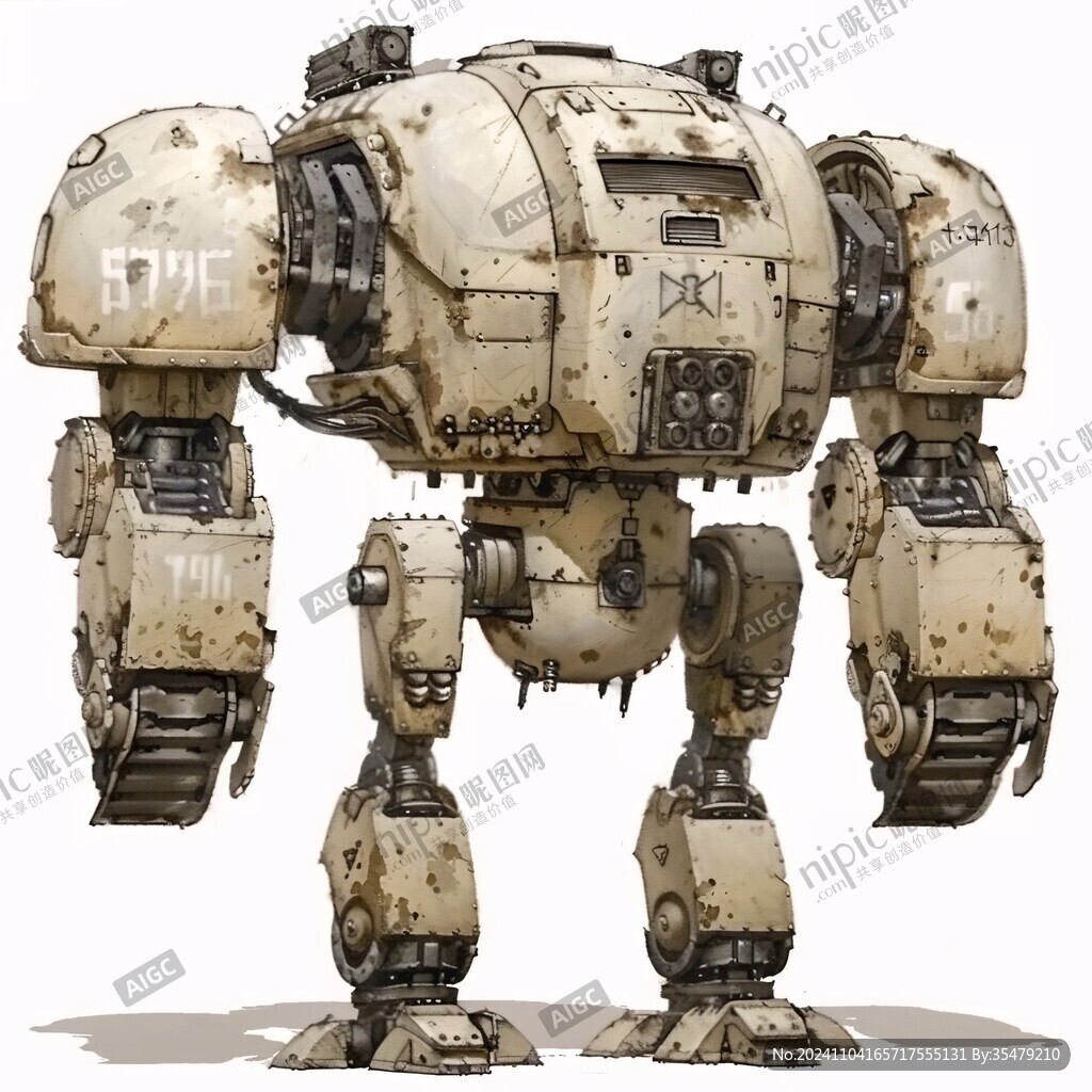 机甲风卡通人物