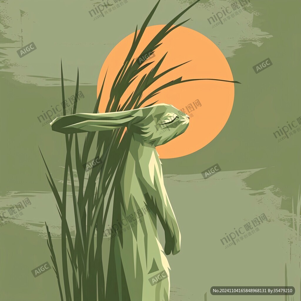 人物托着太阳