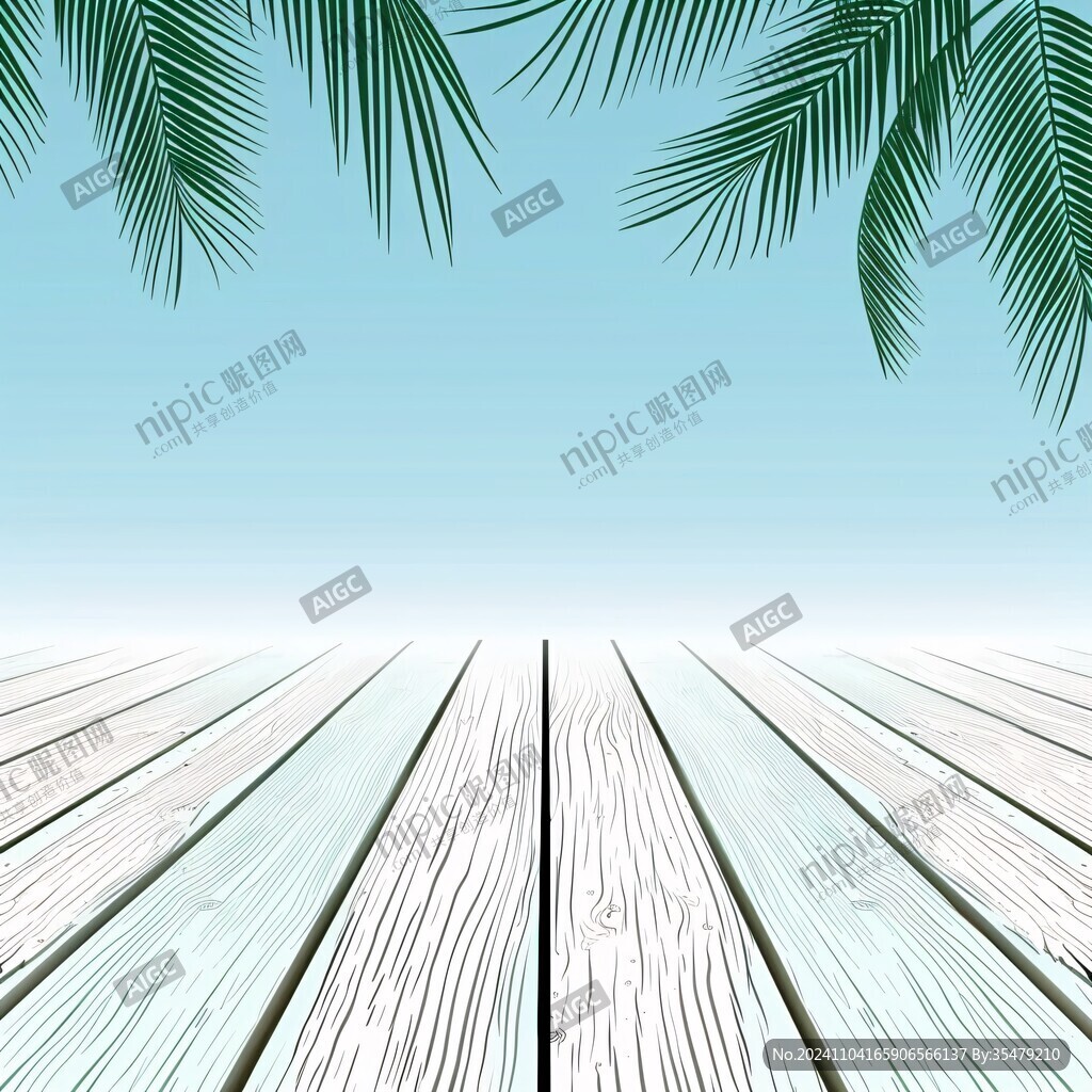 木板露台