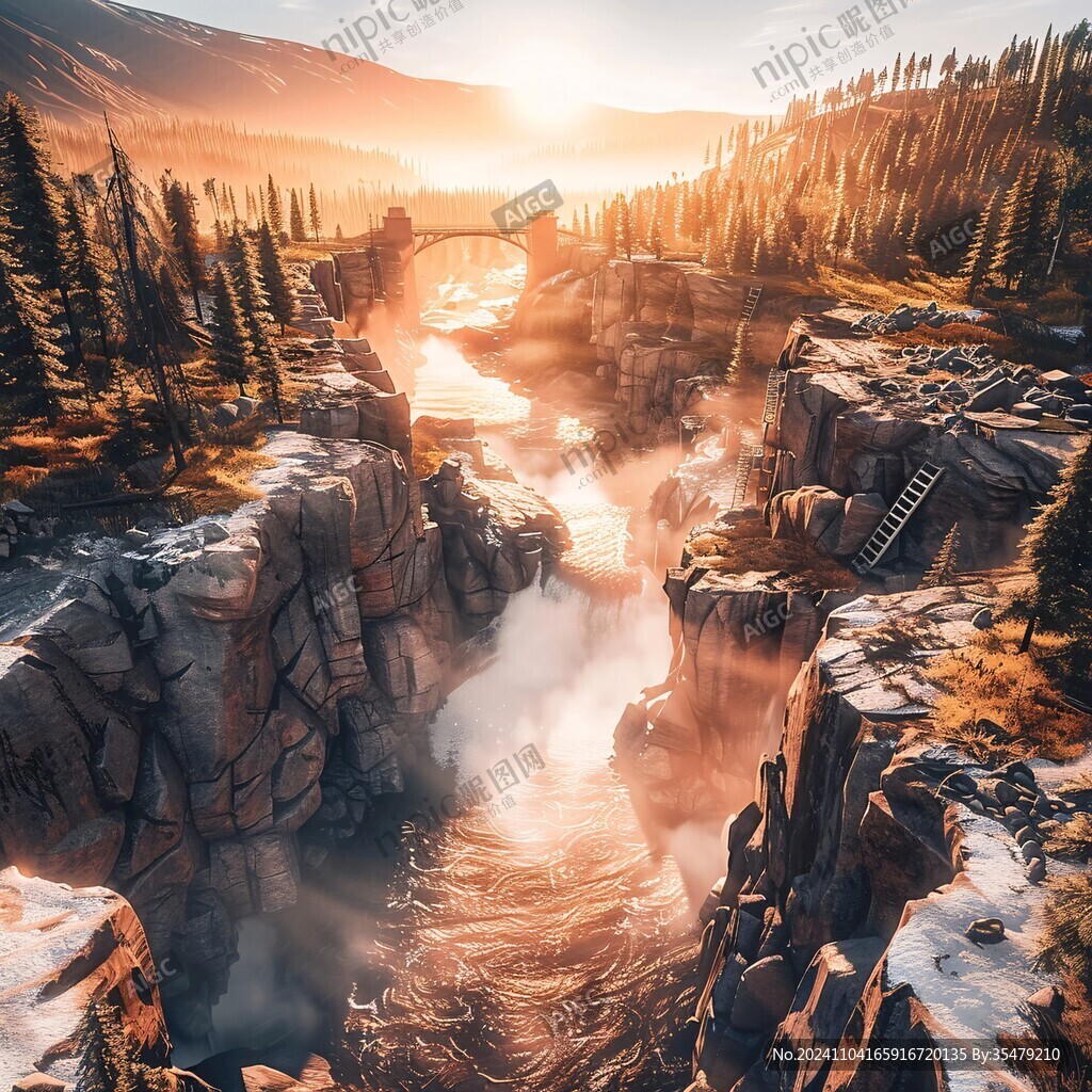 写实风景合成