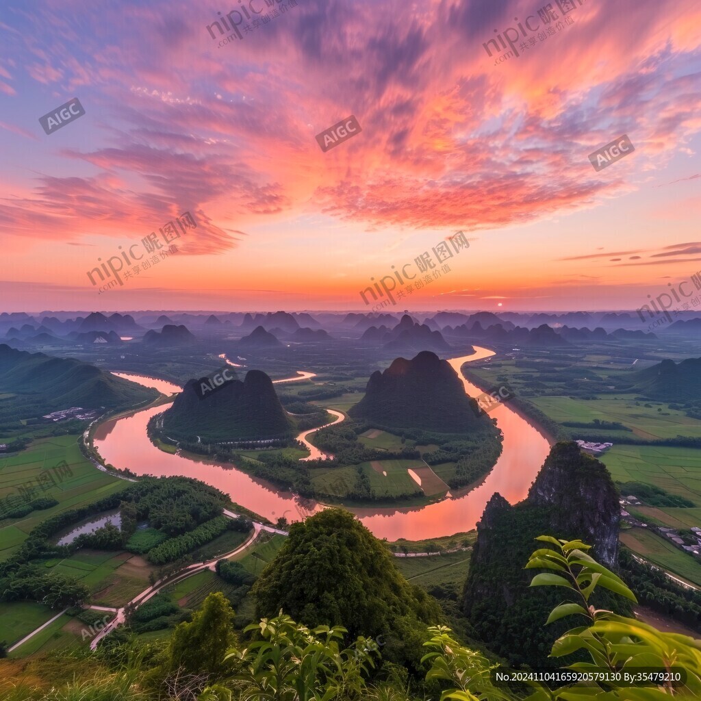 喀斯特朝霞