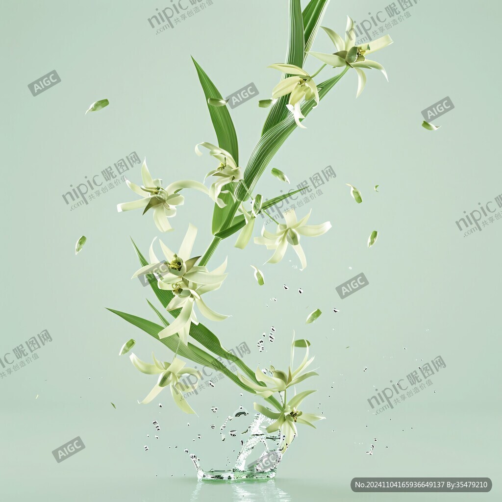 石斛花设计