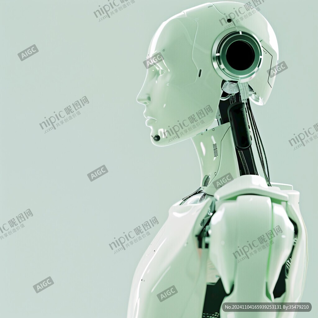 绿色机器人