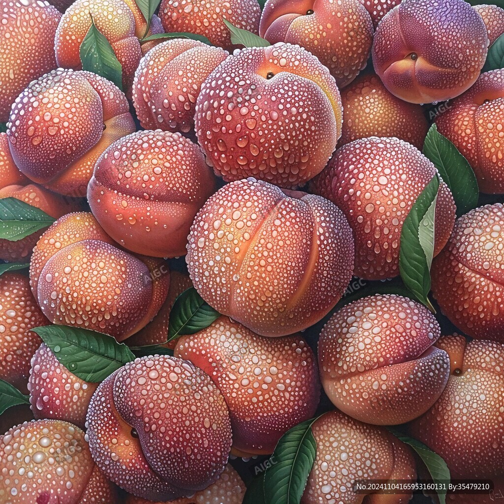 桃子壁画