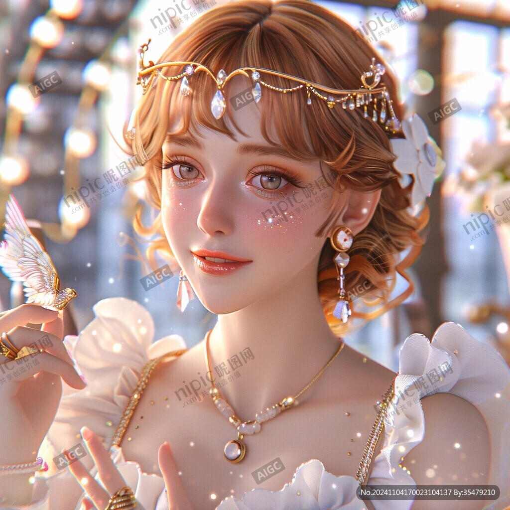 AI创作图厚涂少女 cg头像 poly风格 写实人物插画 cg绘画作品 板绘人像 日韩厚涂 欧风少女卡通少女 cg插画 儿插少女 cg艺术 ...
