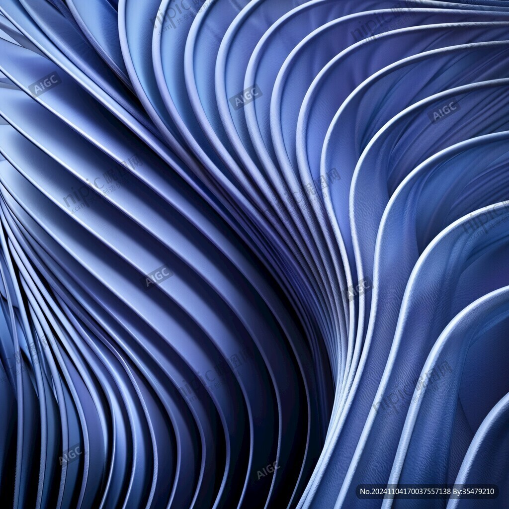 流线立体空间创意背景