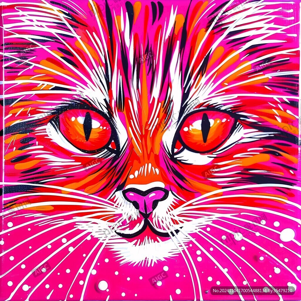 猫咪潮流海报