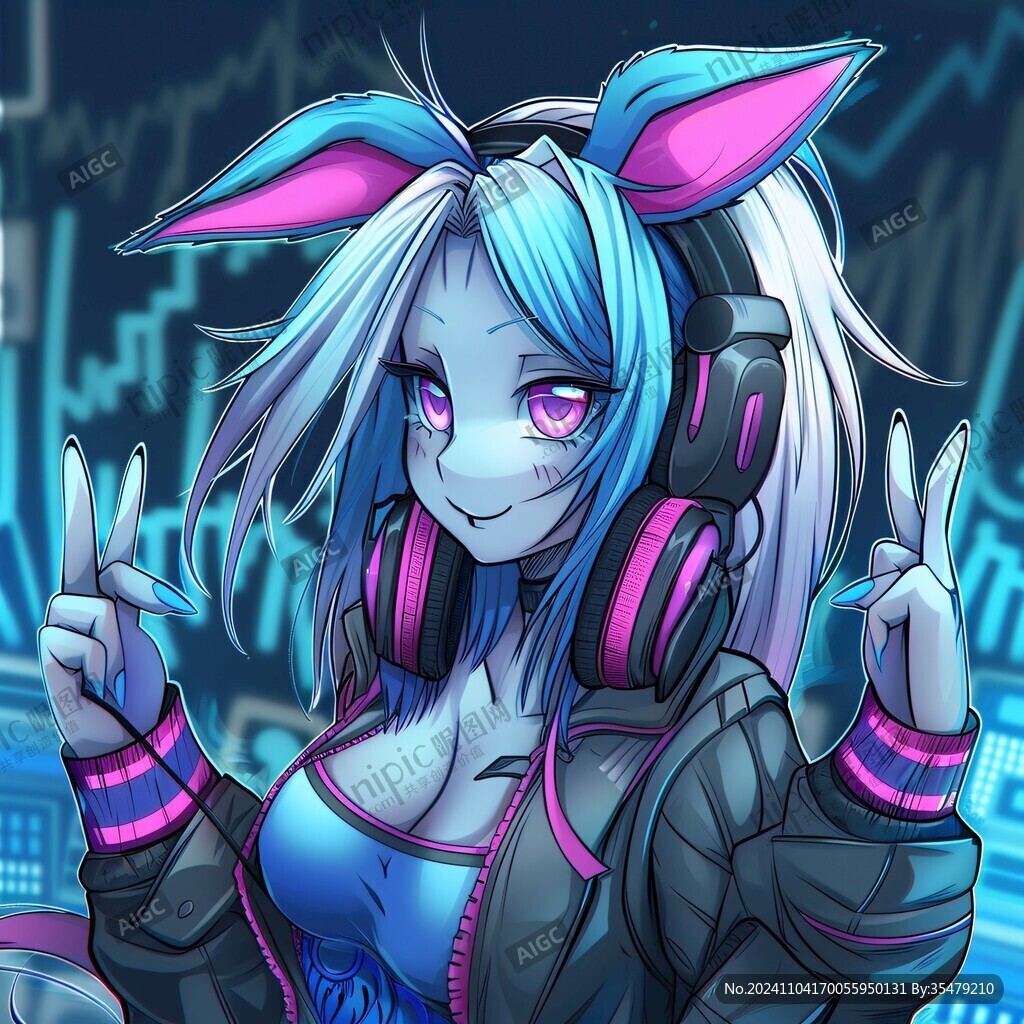 赛博朋克兔子