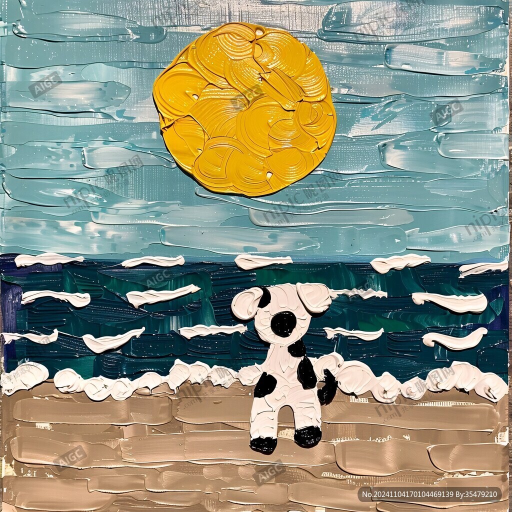 儿童浮雕装饰画