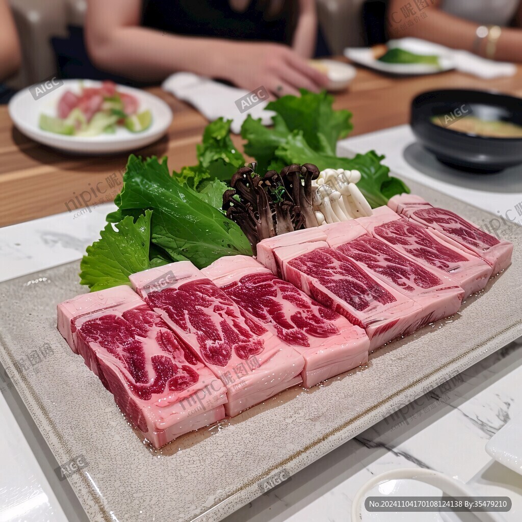 厚切羔羊肉