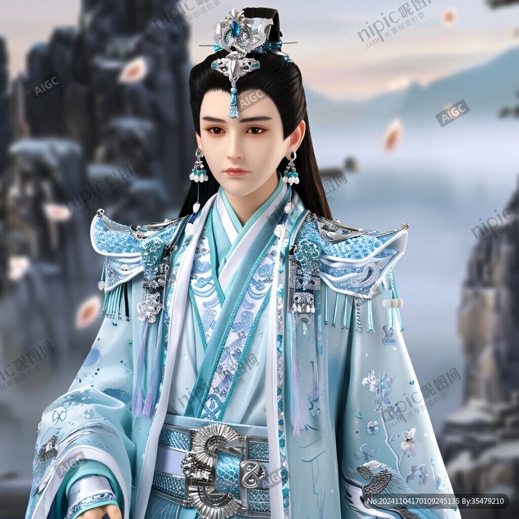 q版写实帅哥