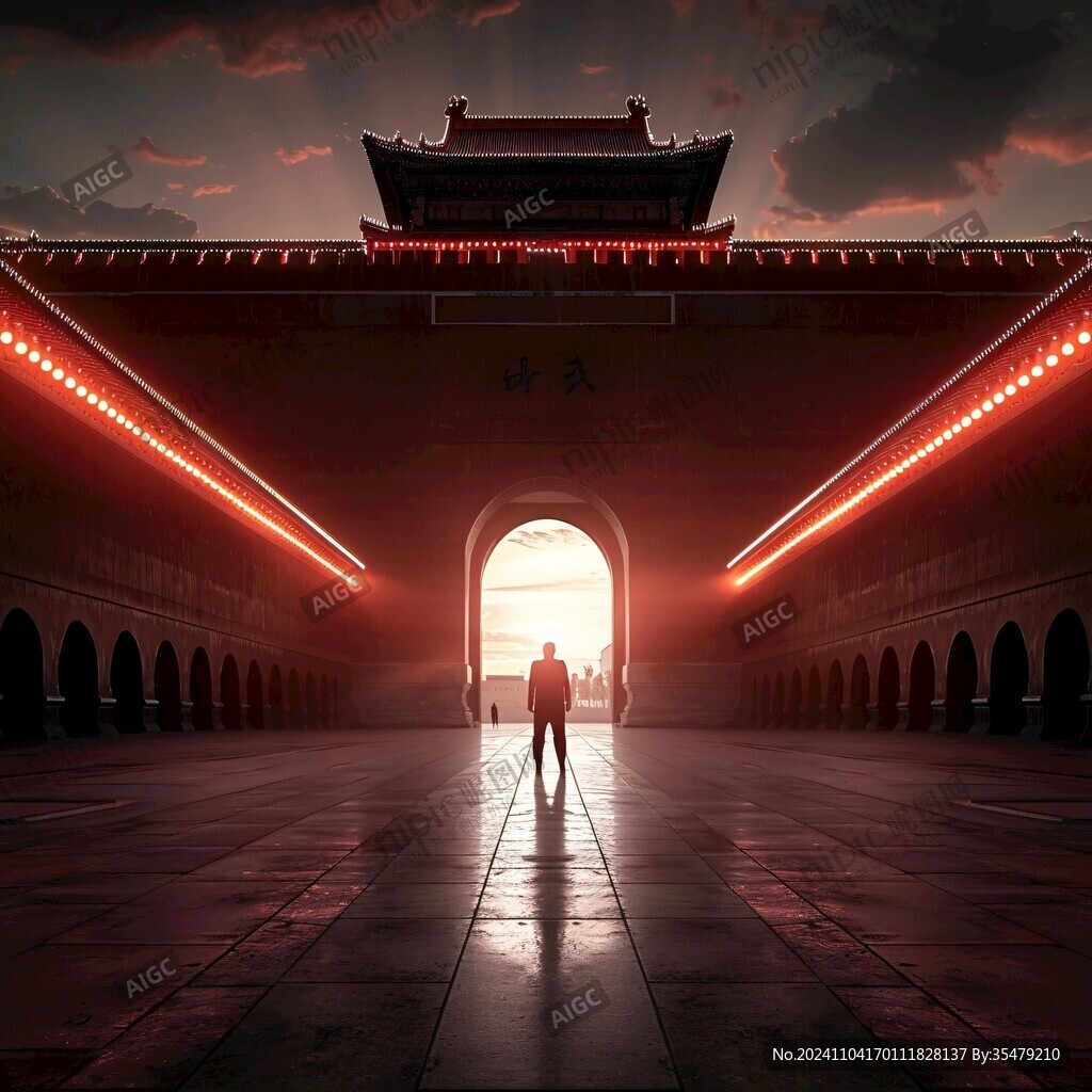 神武门插画