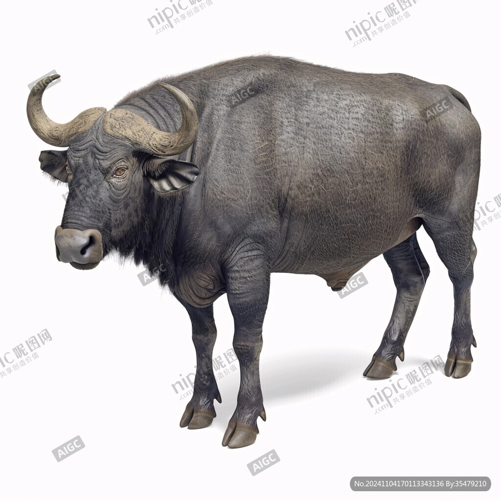 古代水牛素材