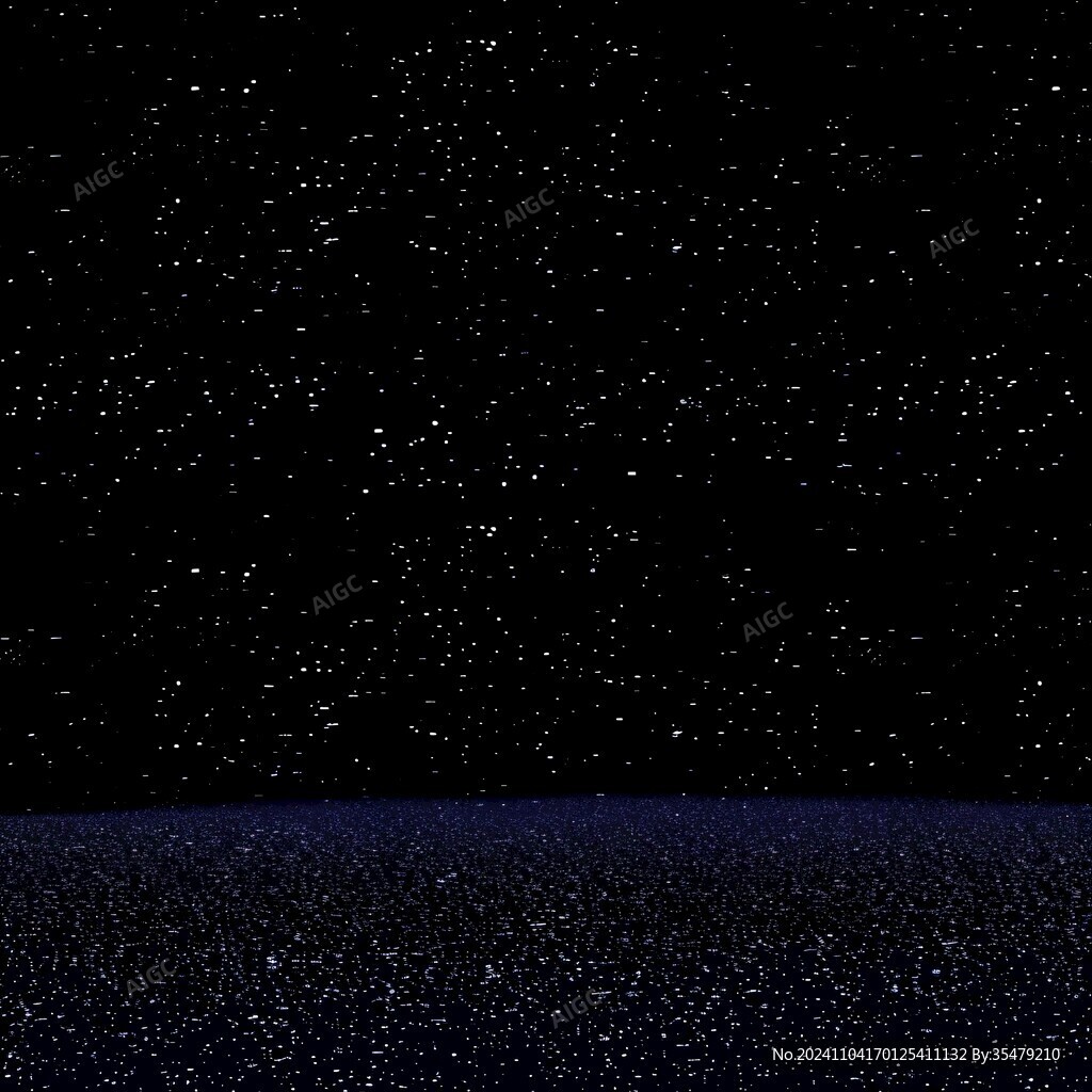 浪漫唯美黑色星空星光