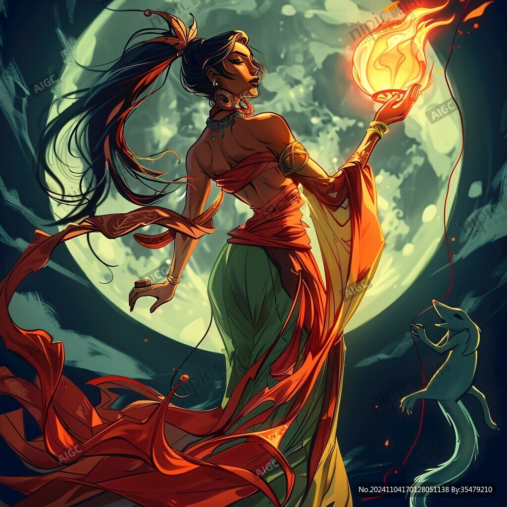 奔月女神