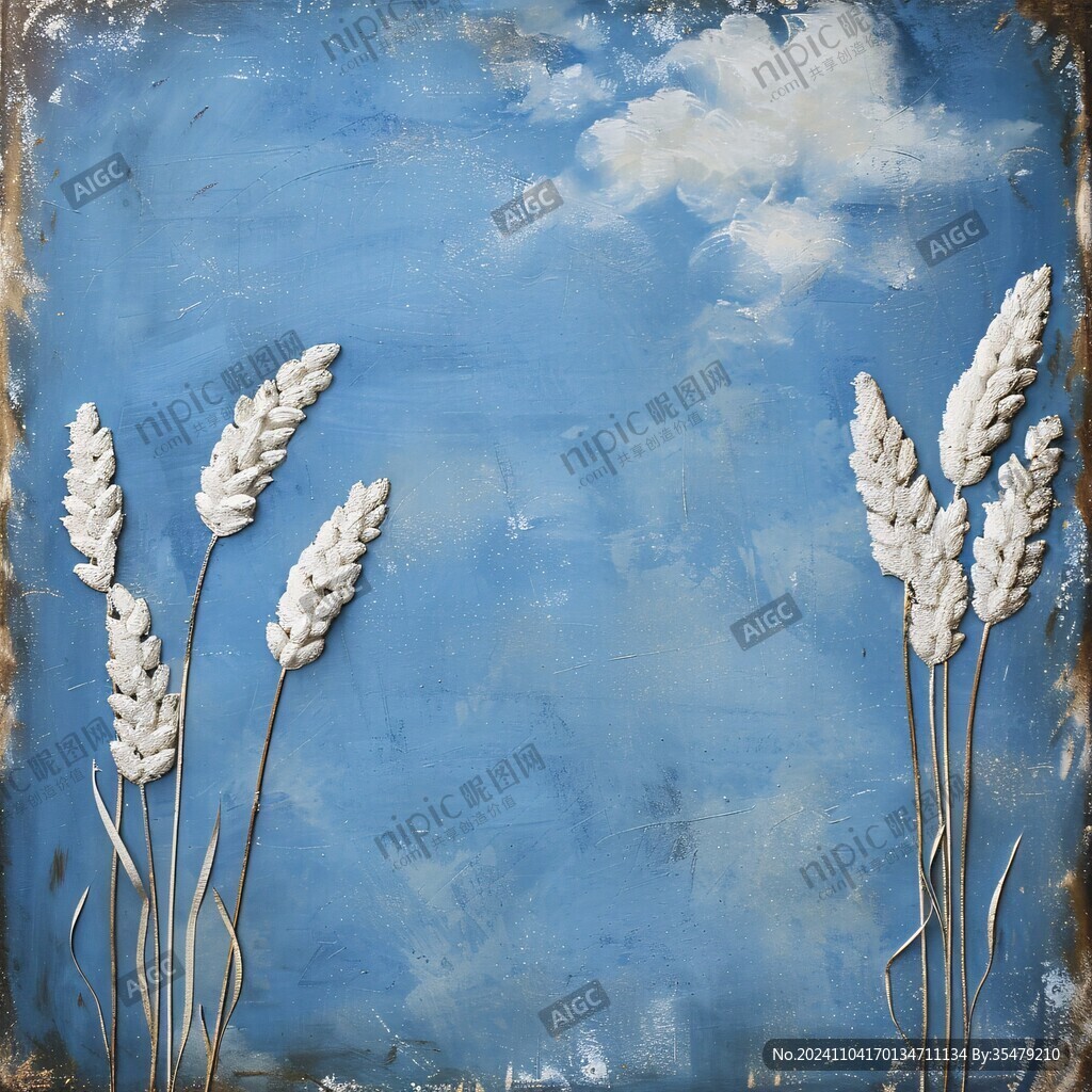 小麦壁画