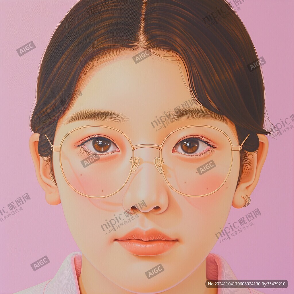 写实人物插画