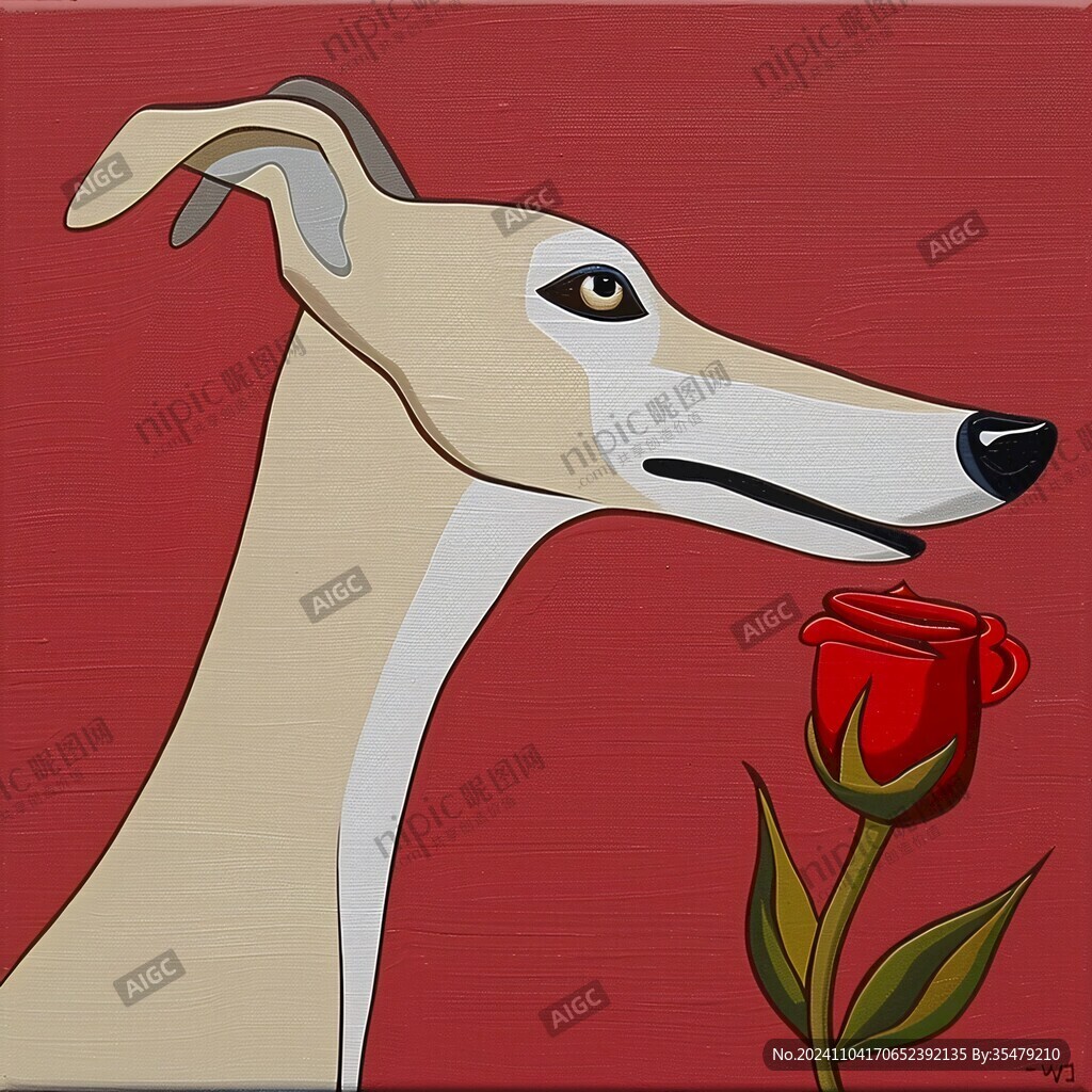 狗狗装饰画