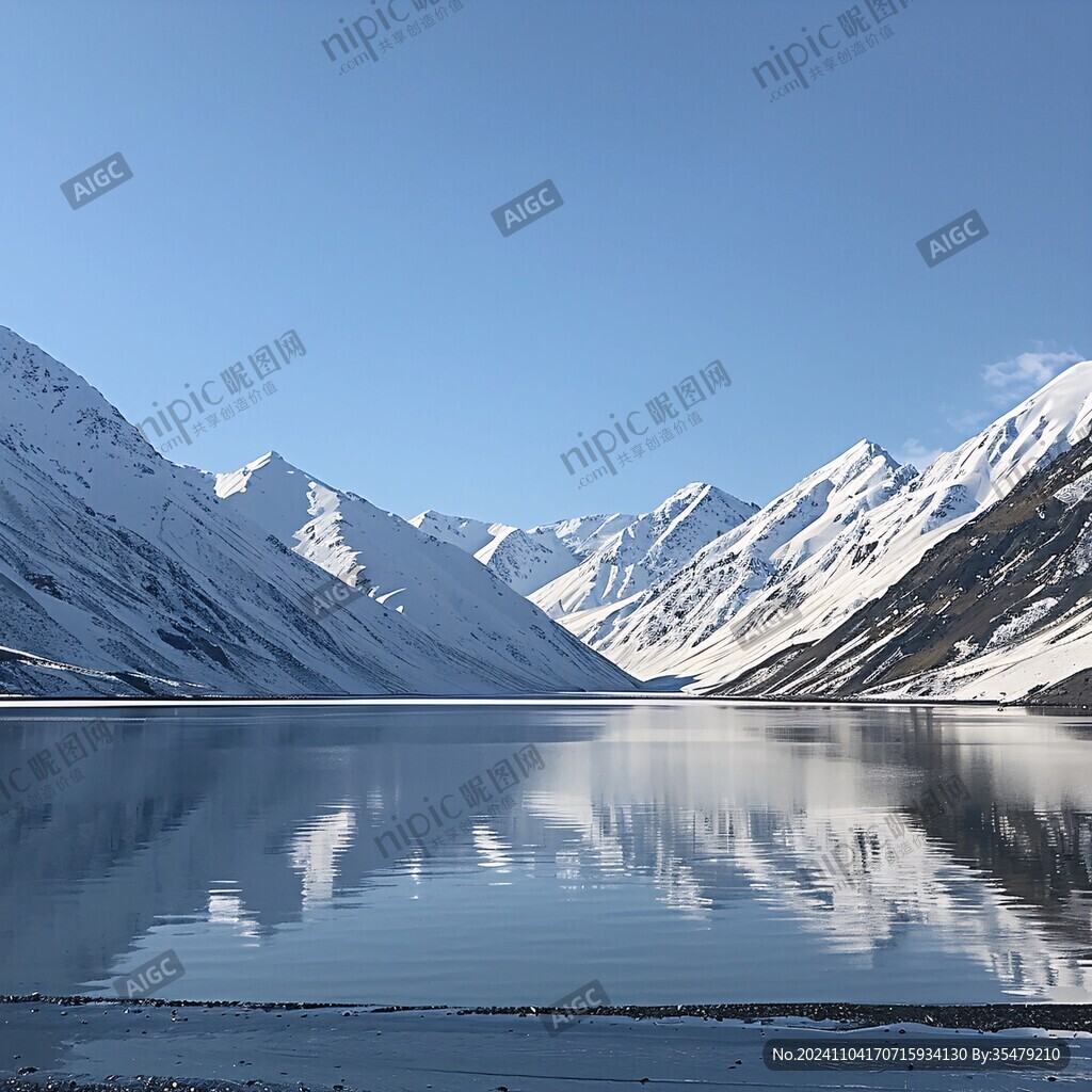 然乌湖高清