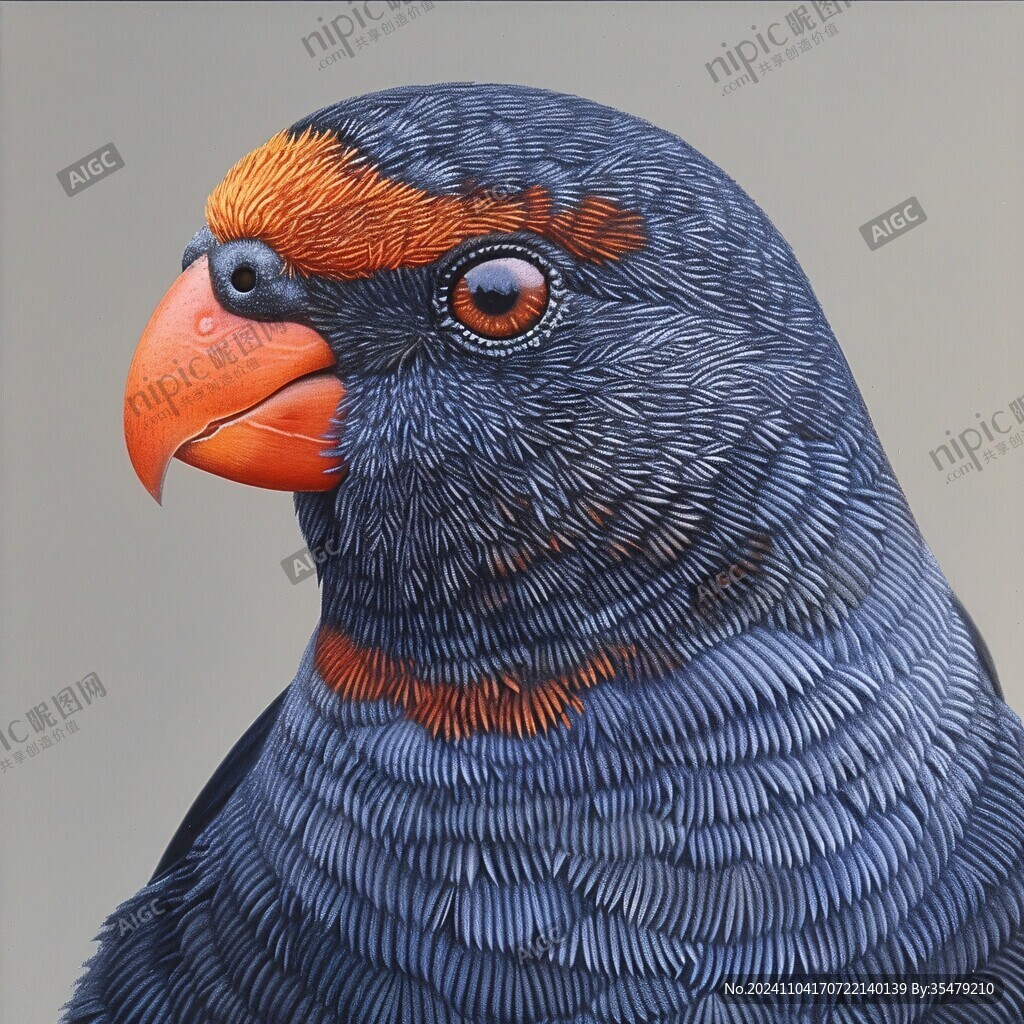 lowpoly鹦鹉