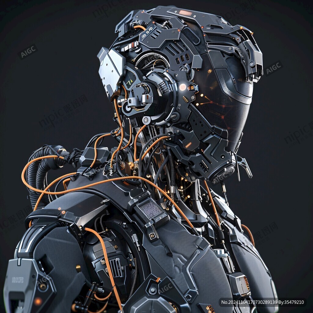 后现代机械科幻未来派