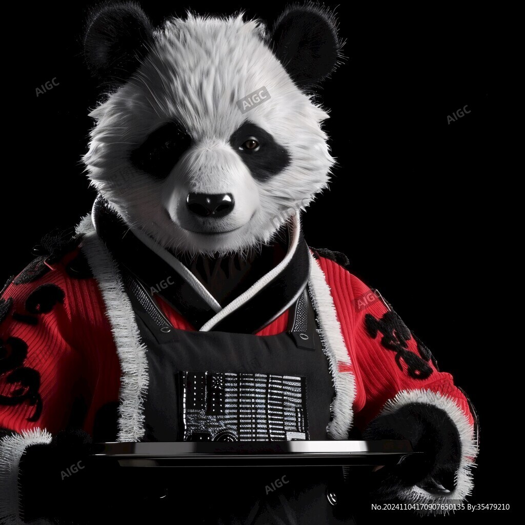 汉服熊猫