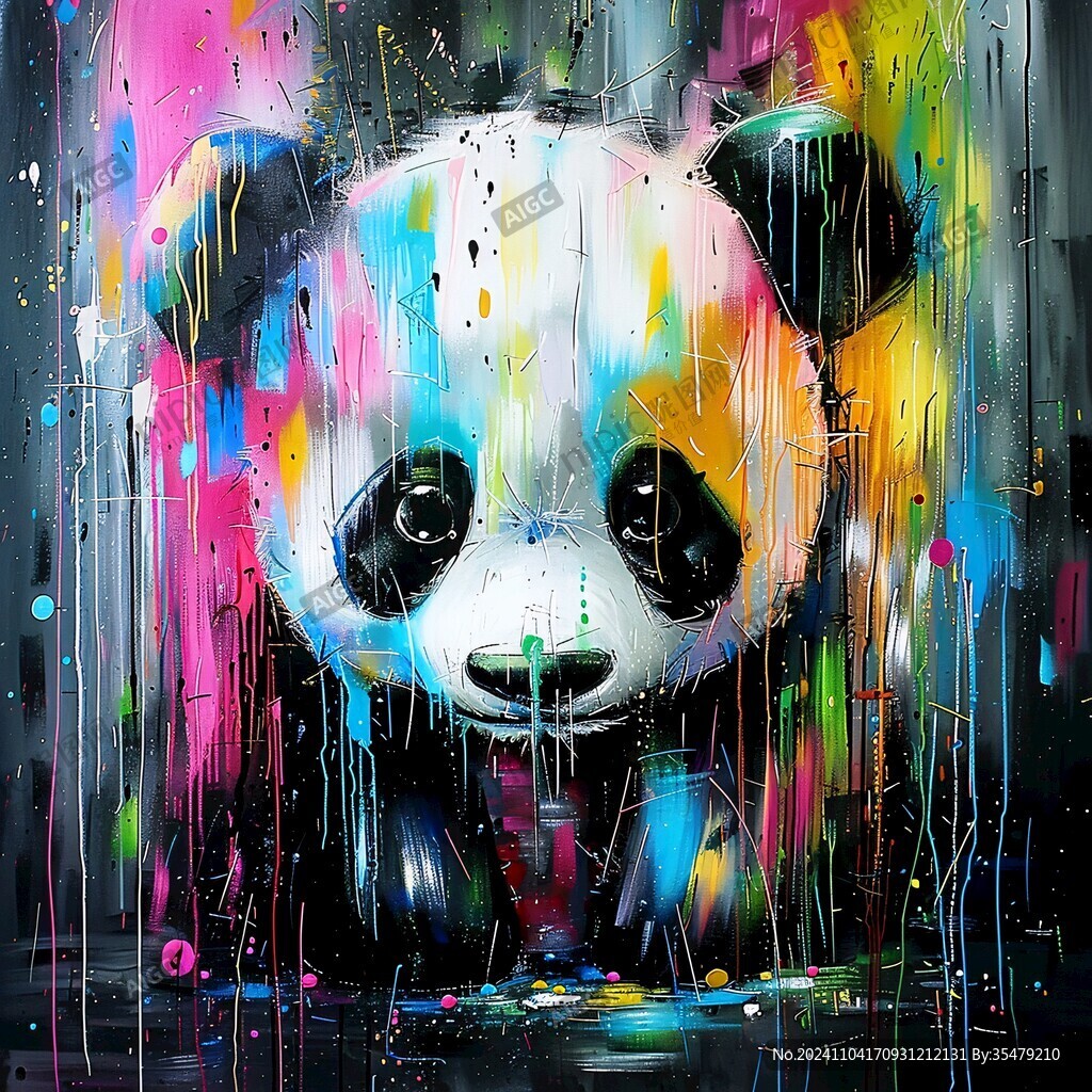 酷炫熊猫