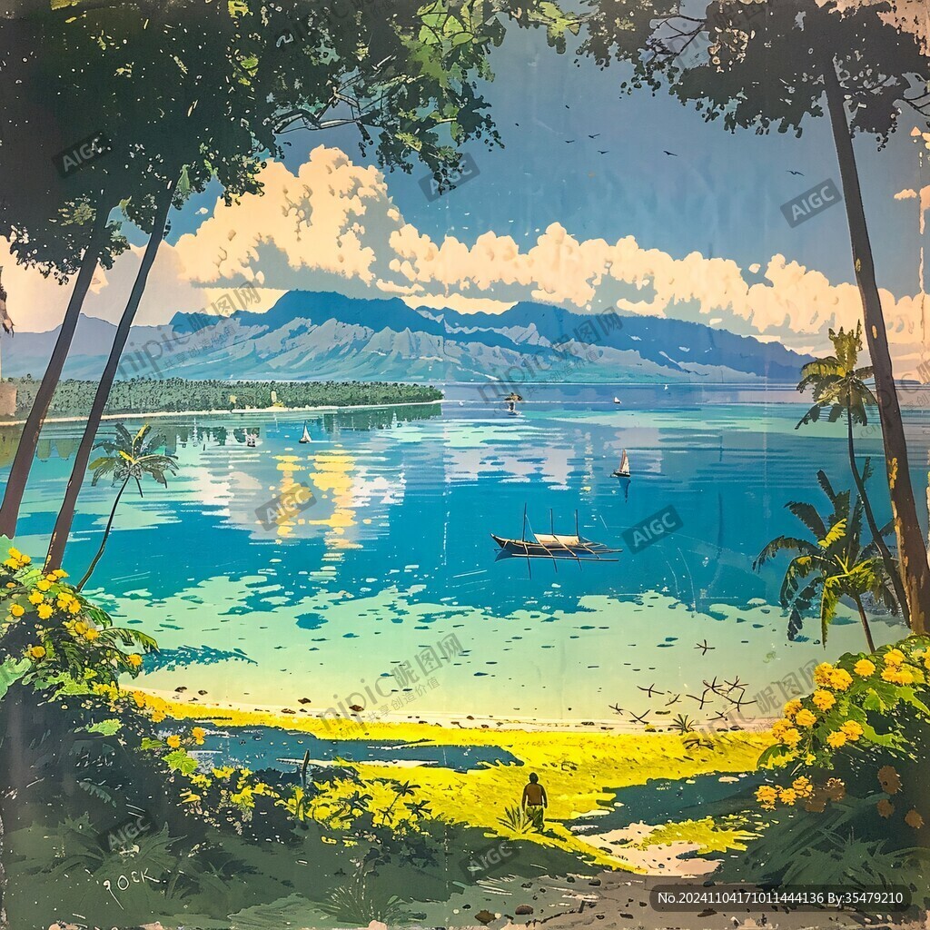 新海诚动漫风装饰画