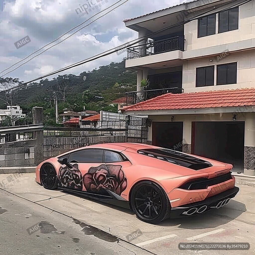 兰博基尼跑车