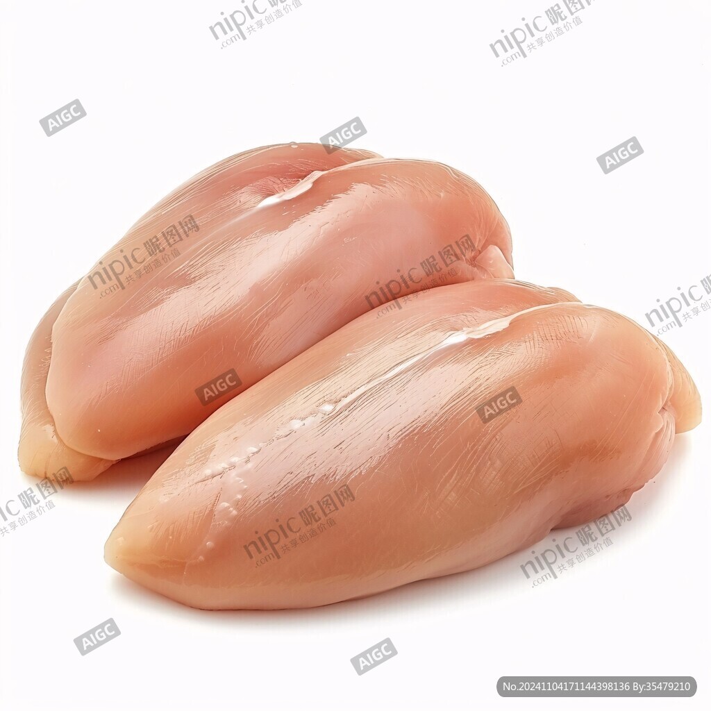 新鲜鸡胸脯肉