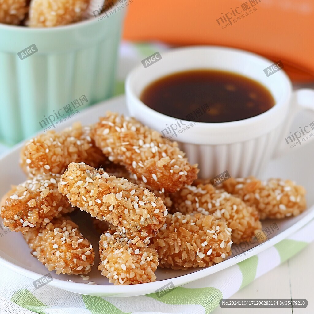 香酥芝麻果