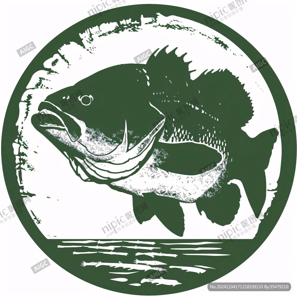 鱼肉松鱼罐头logo