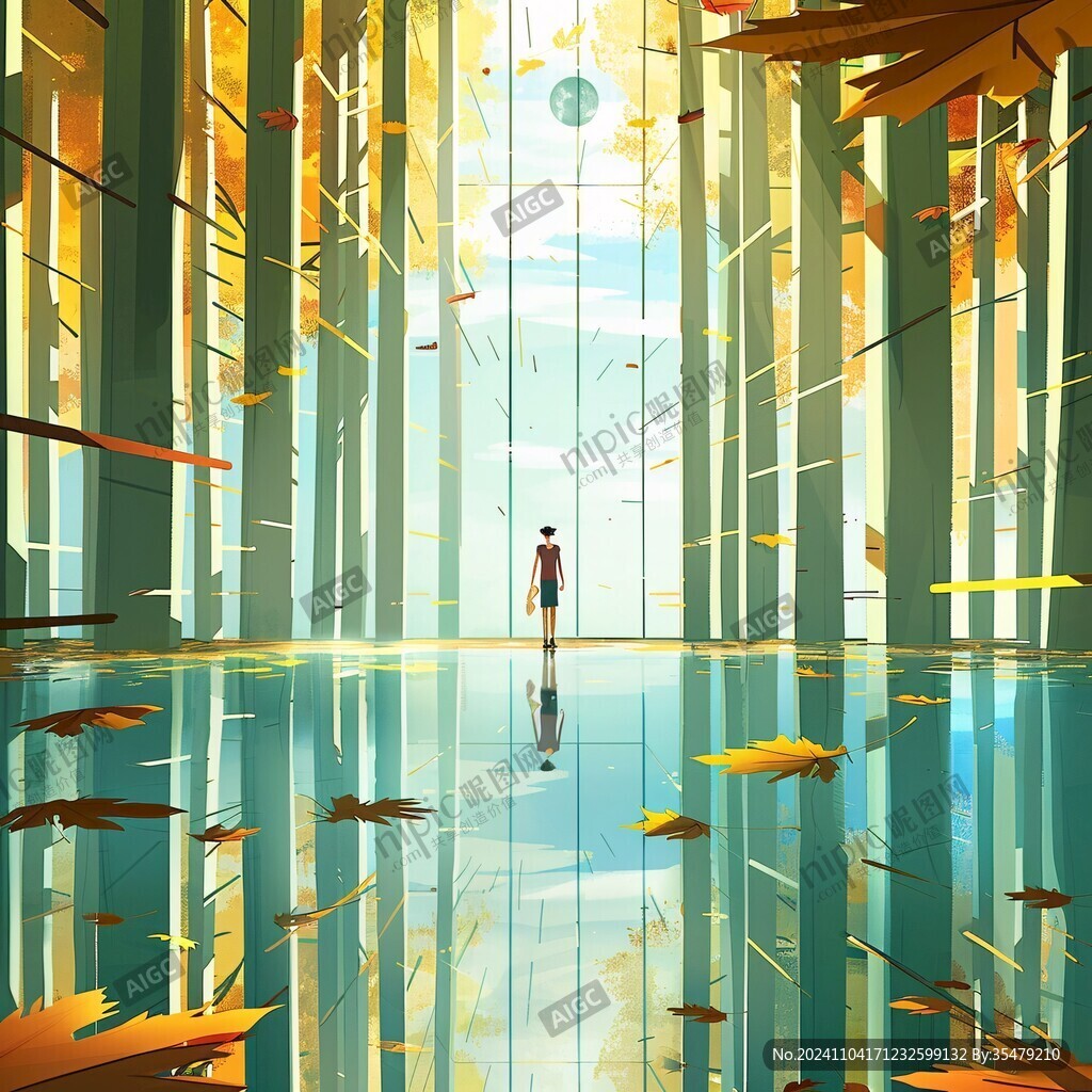 未来感插画