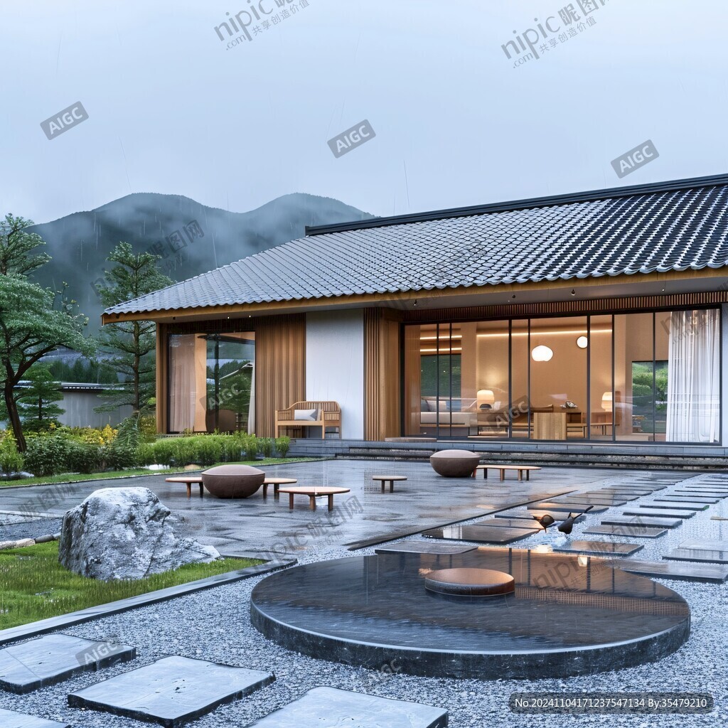 枯山水别墅