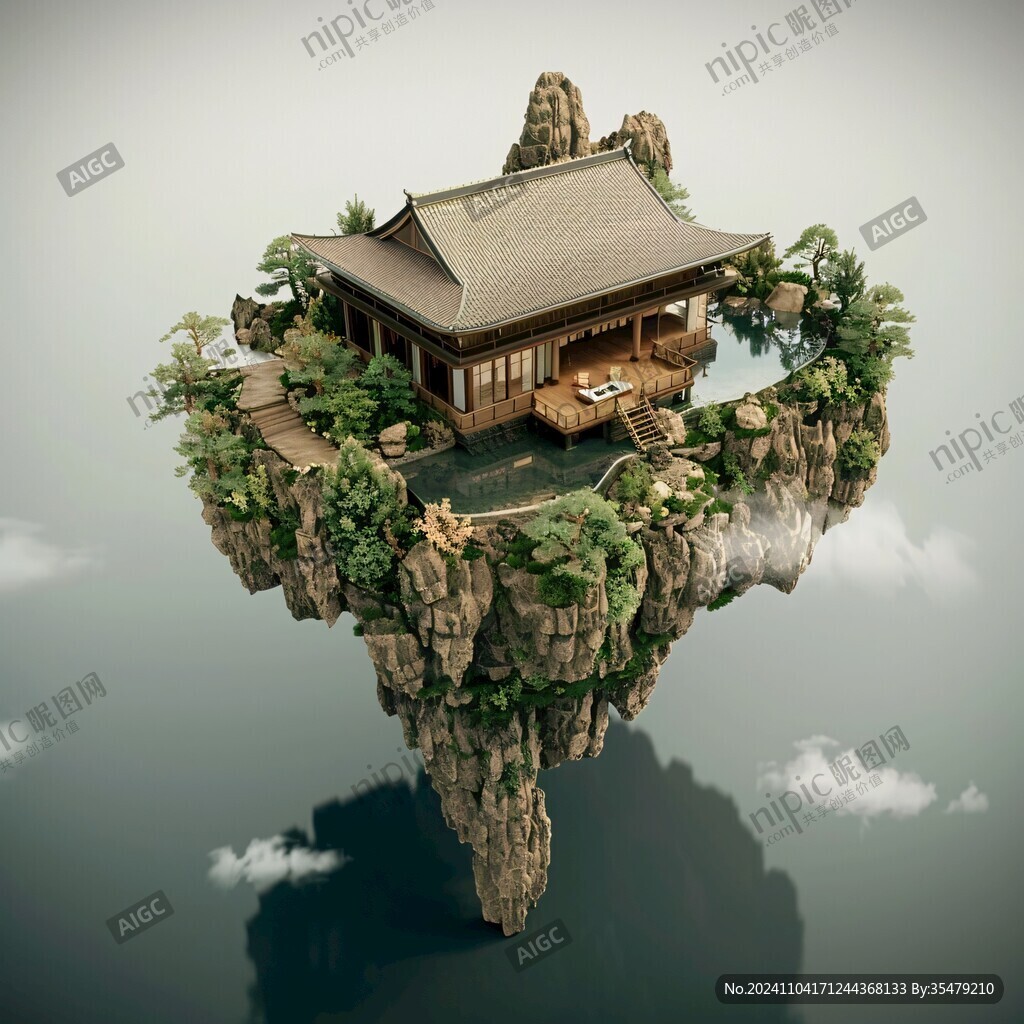 楼西双版纳悬浮岛设计