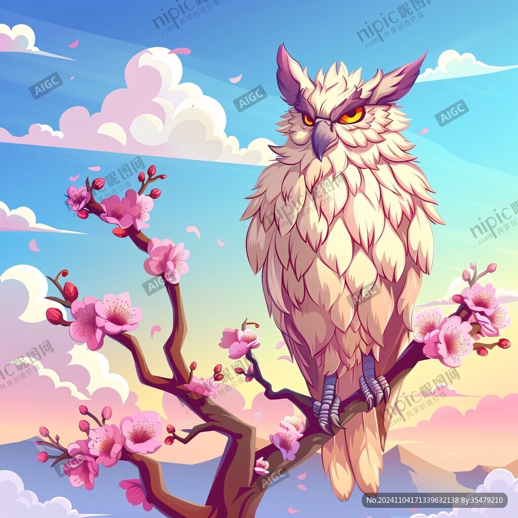 猫头鹰临摹
