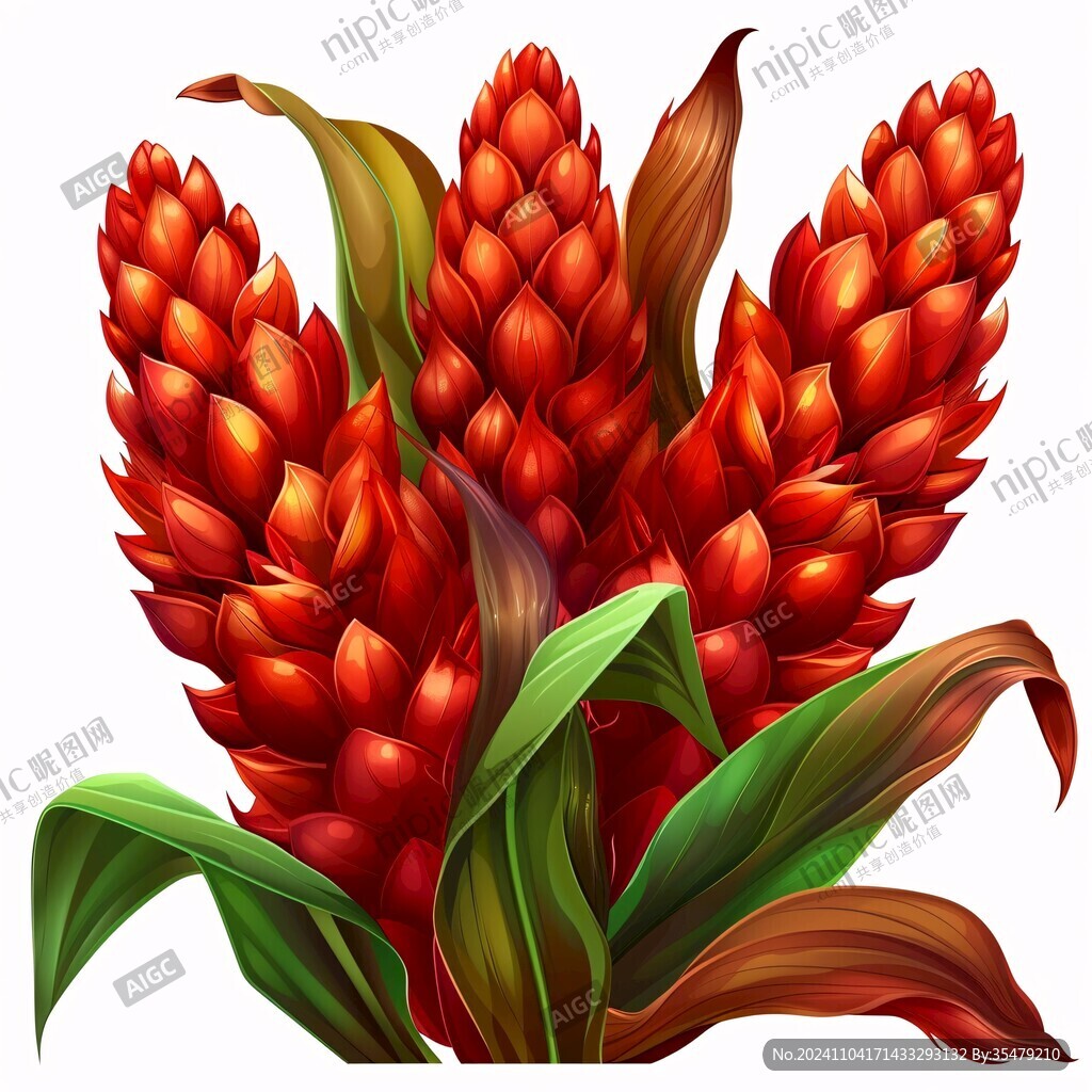 姜花插画