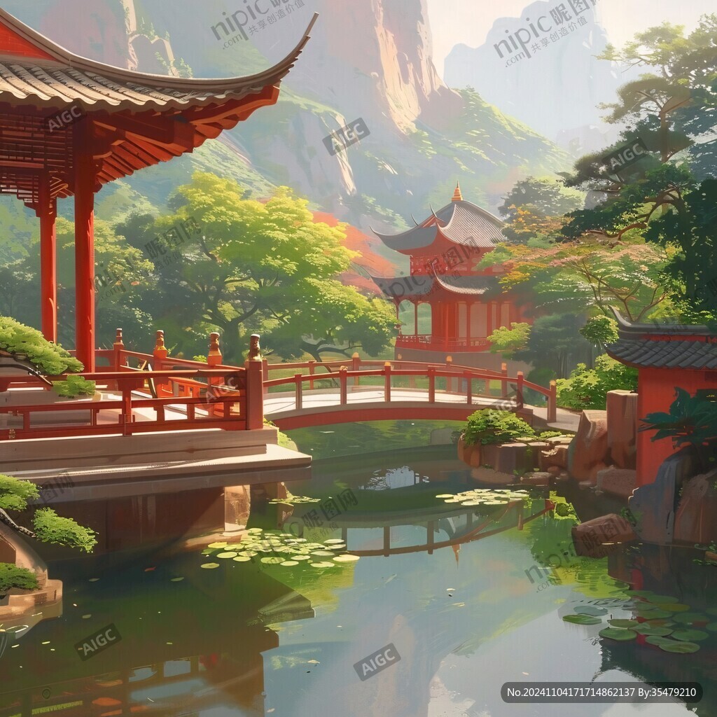 中国风场景