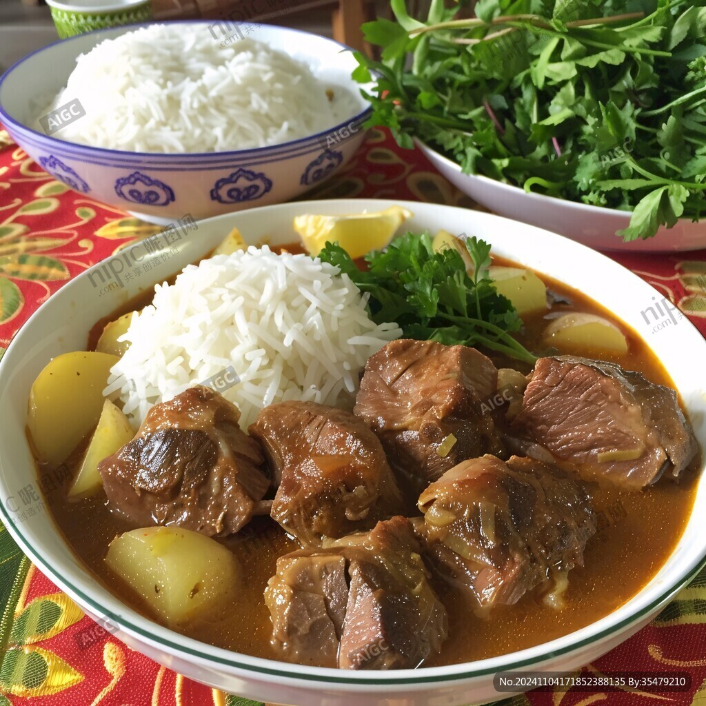 洋芋炖牛肉套餐