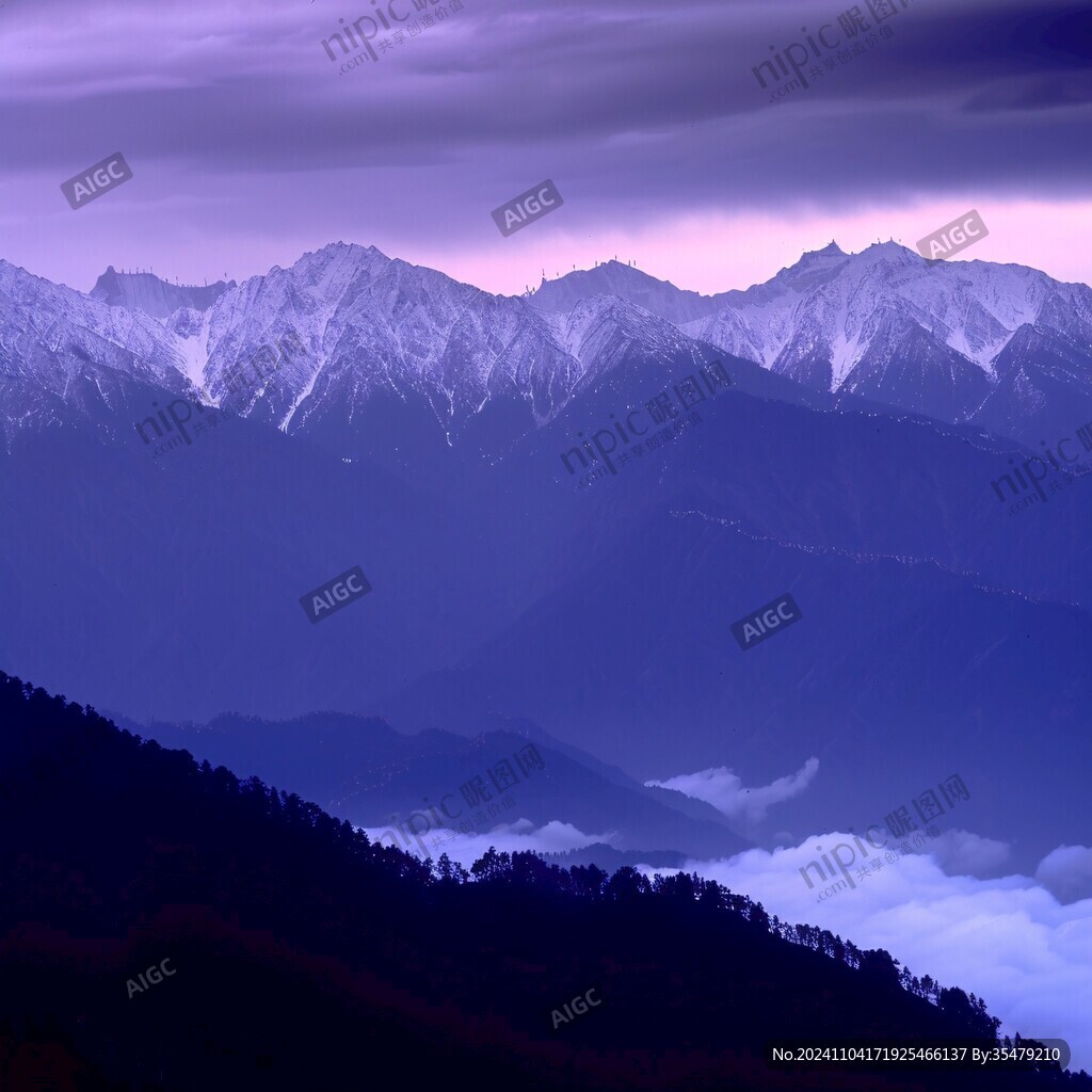 牛背山风光壁纸